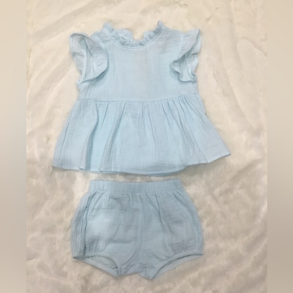 Le Petit Elle gauze outfit 4T - Picture 5 of 6